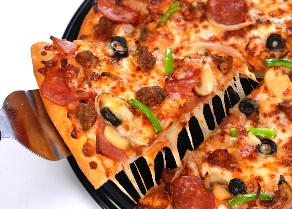 All – In Overload Pizza