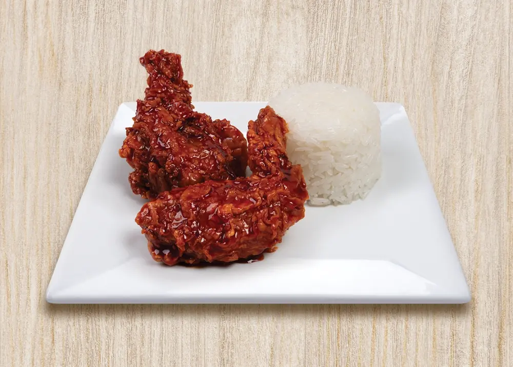 2 pcs Winner Wings Spicy Korean Value Meal