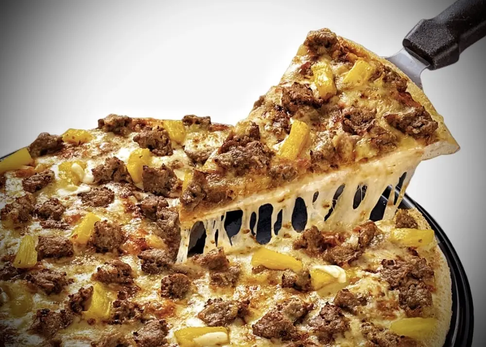 Beef & Pineapples Overload Pizza 