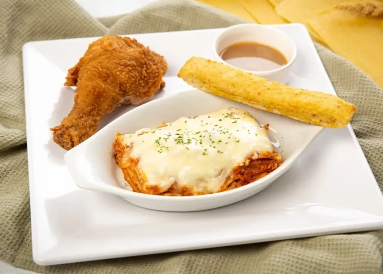 Lasagna Chicken Combo