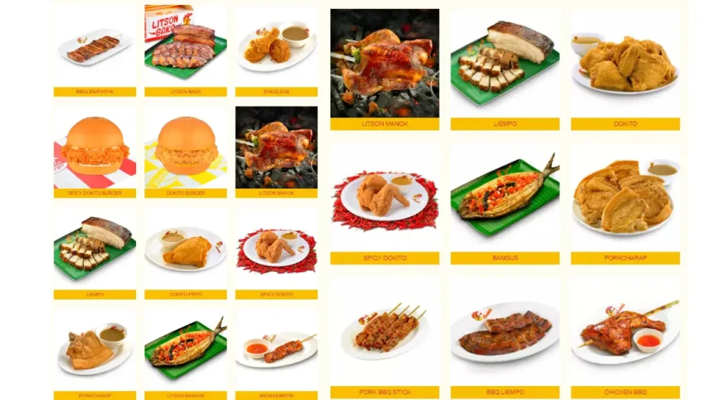 Snacks and Light Dishes Andoks Dine In Menu