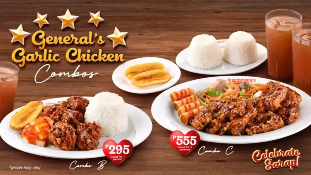 Group Meals Classic Savory Menu